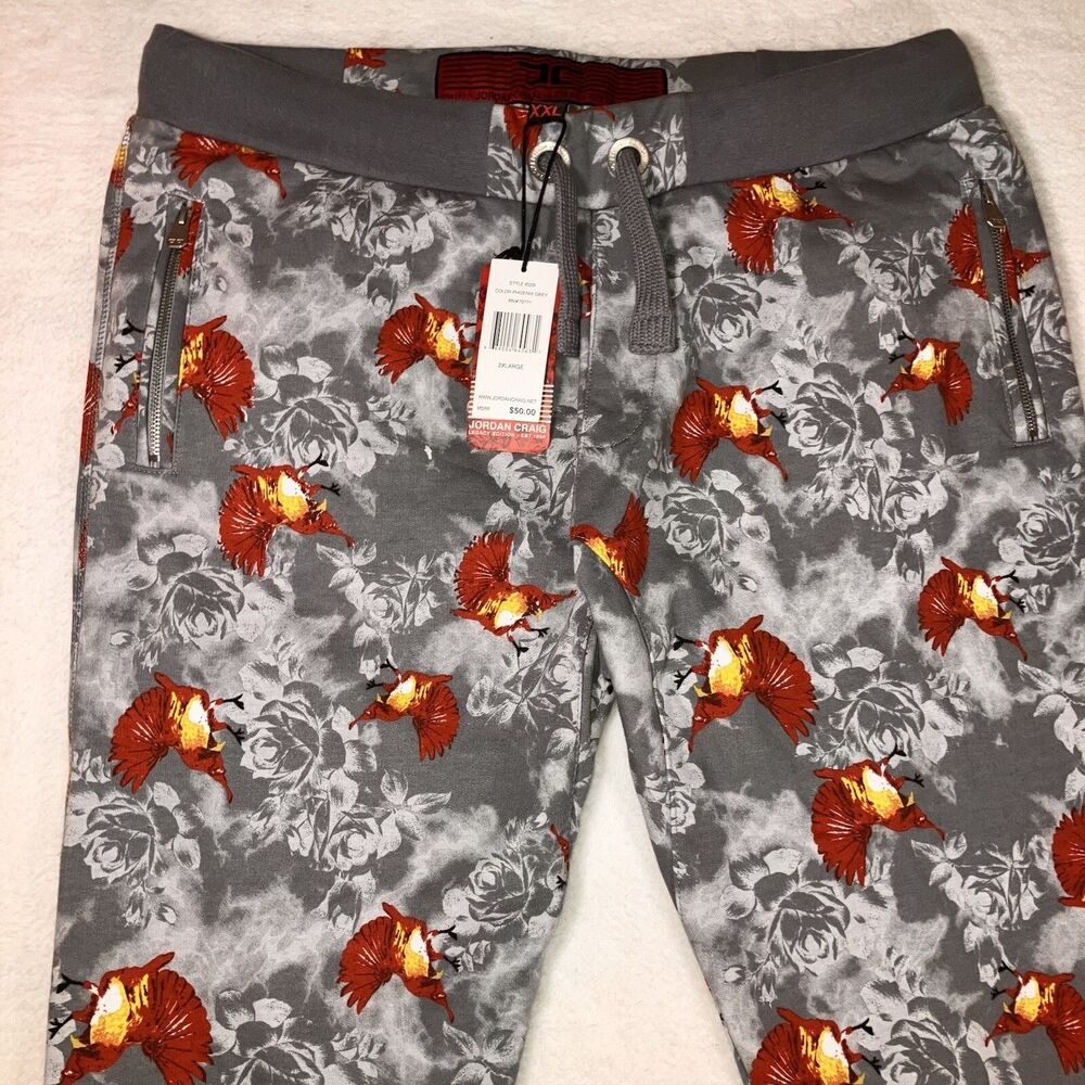 NEW Jordan Craig Joggers Sweat Pants Men’s Size 2XL Legacy Edition Phoenix Grey